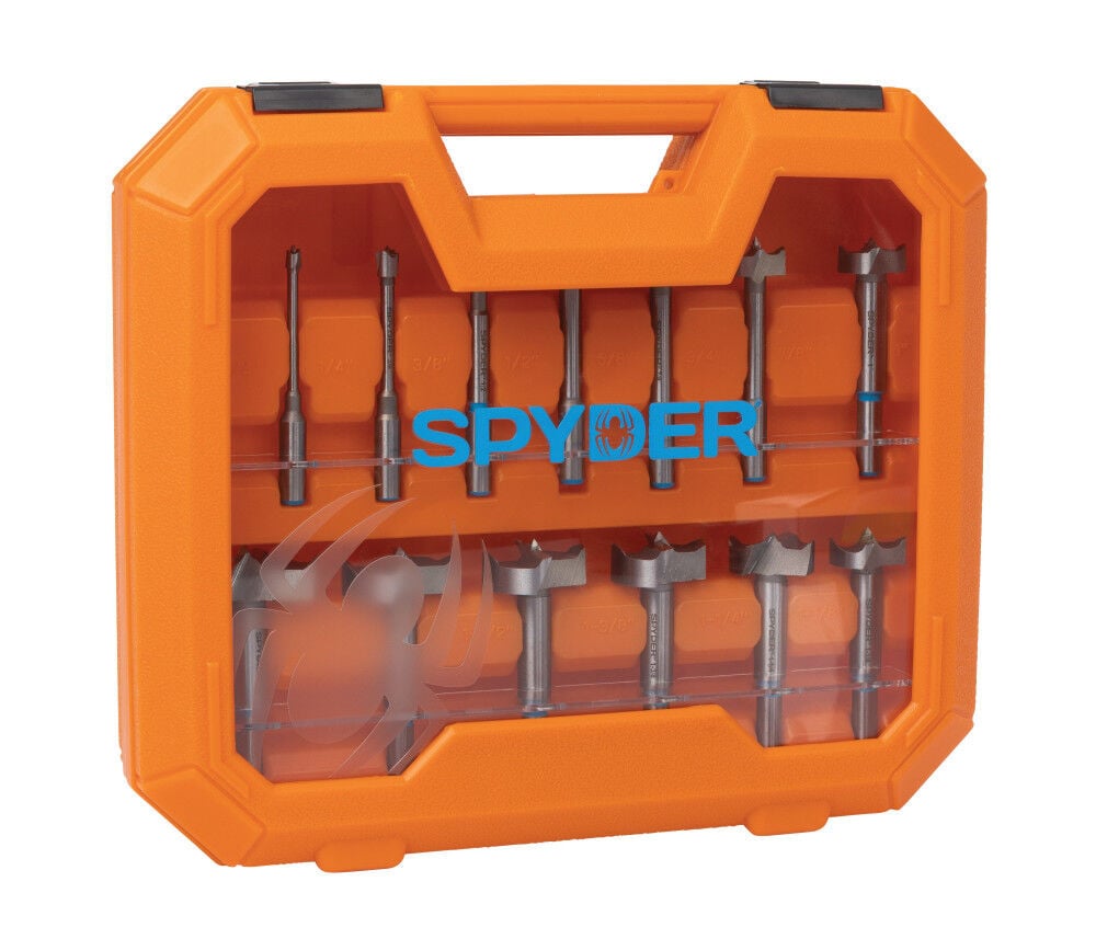 Spyder Forstner Bit Set, 14 Pieces, large image number 1