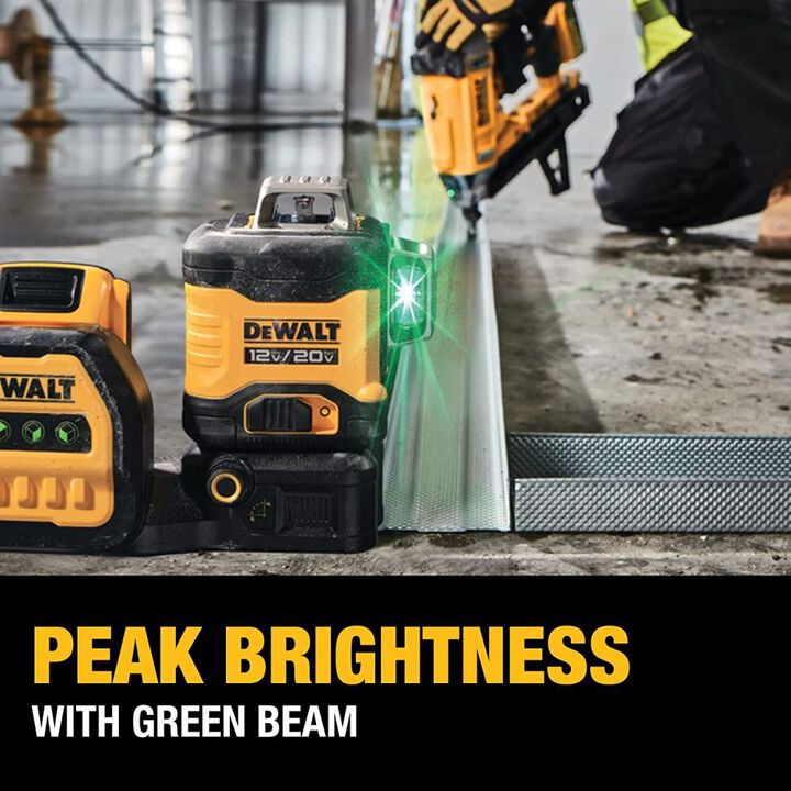 DEWALT 20V MAX XR 3 X 360 Green Line Laser (Bare Tool), large image number 2