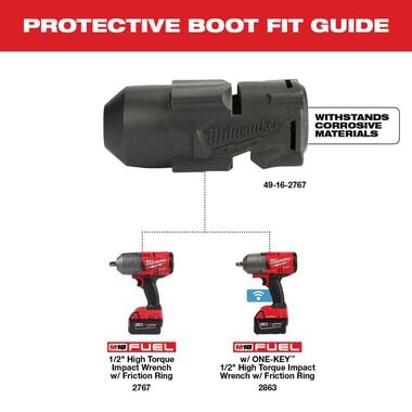 Milwaukee M18 FUEL HTIW Protective Boot, large image number 1