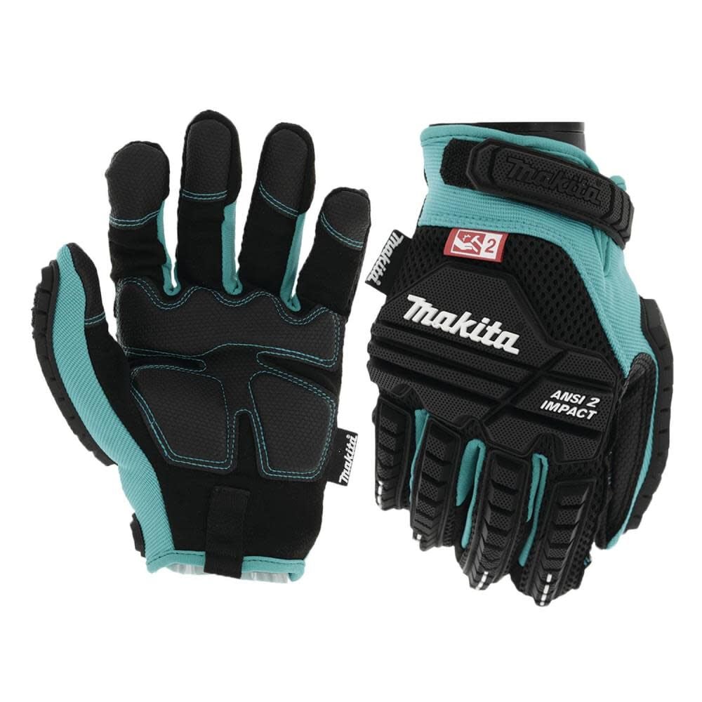 Makita Advanced ANSI 2 Impact Rated Demolition Gloves Size Medium – T-04276