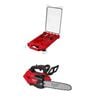 Milwaukee Saw Chain Sharpening Set 9 Pieces and M18 Fuel 14 Inch Chainsaw (Bare Tool) Bundle, small image number 1