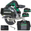Metabo HPT 18V MultiVolt 5-3/8 to 5-7/8 Inch Cordless Metal Cutting Circular Saw Kit, small image number 1