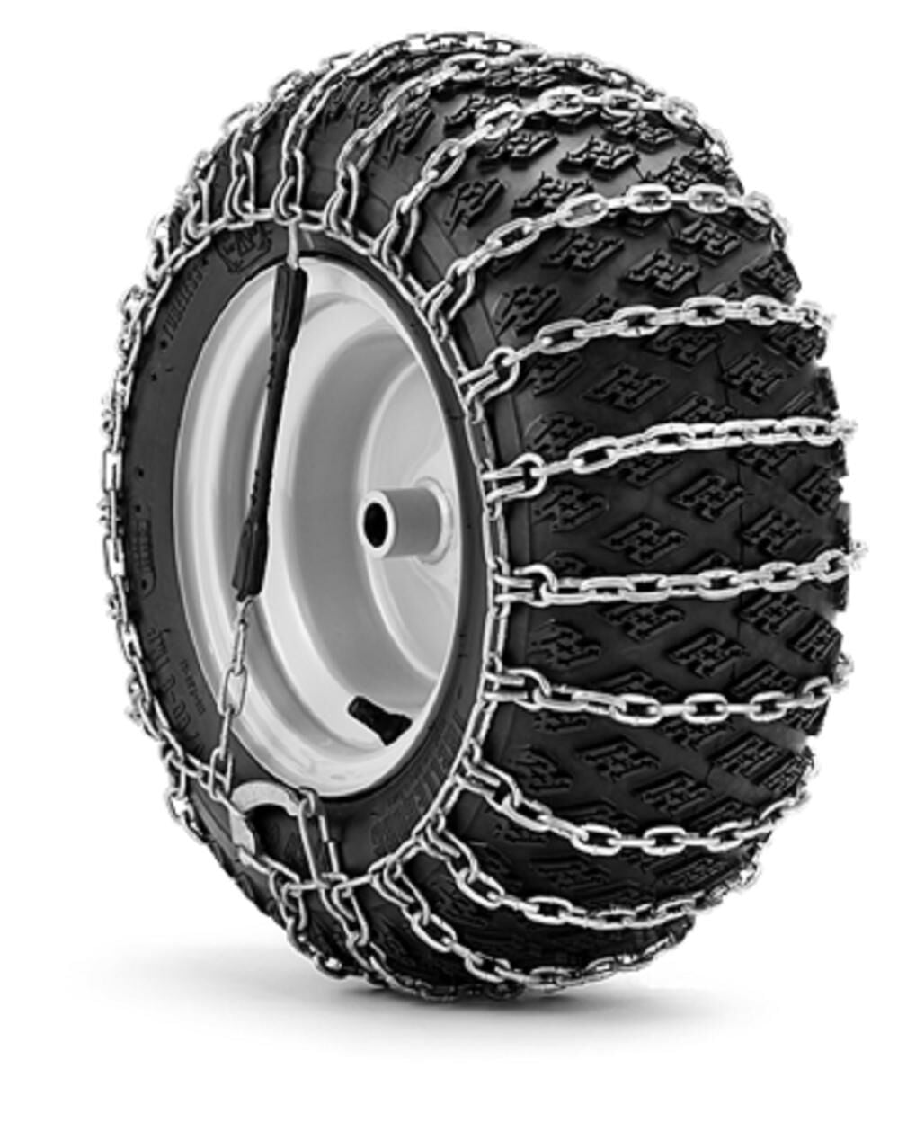 Husqvarna 16in x 4in x 8in Deep Lug Tire Chains – 531 03 01-17