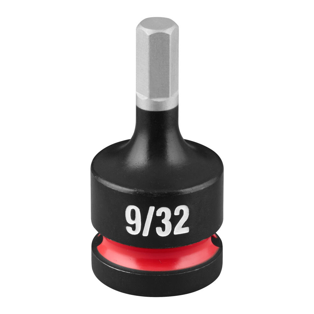 Milwaukee SHOCKWAVE Impact Duty 1/2 Inch Drive 2 Inch Hex 9/32 Inch Bit Socket - 49-66-7308