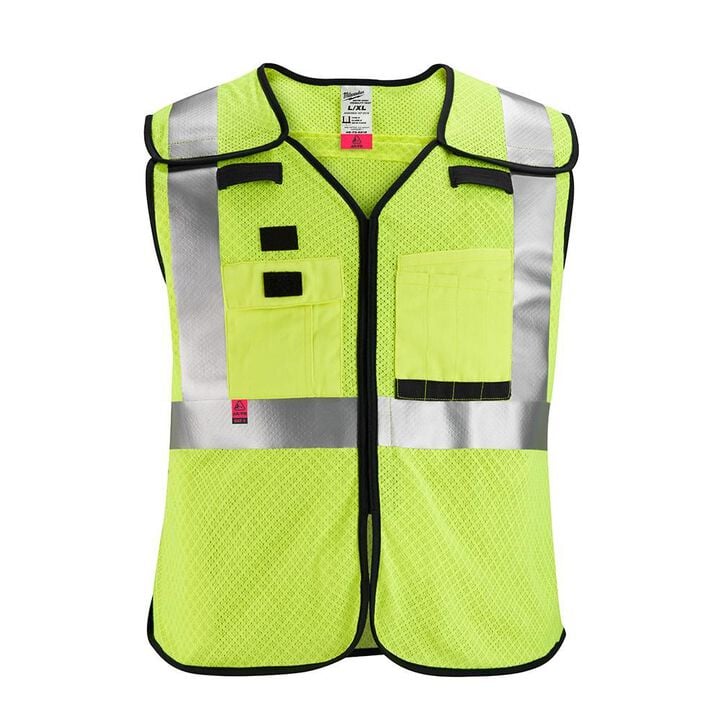Milwaukee High Vis Safety Vest Class 2 Breakaway AR/FR Cat 1