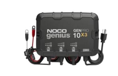 Noco 12V Battery Charger 30A Fully Automatic 3 Bank On Board