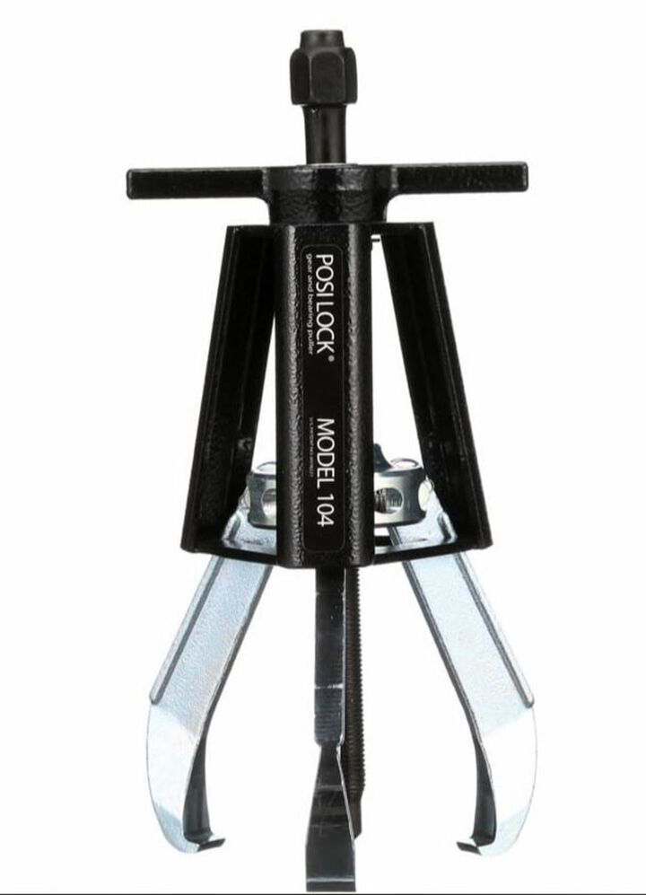 Posi Lock Puller 4 In. Reach 5 Ton 3 Jaws 0.5 to 5 In. Spread Manual Puller