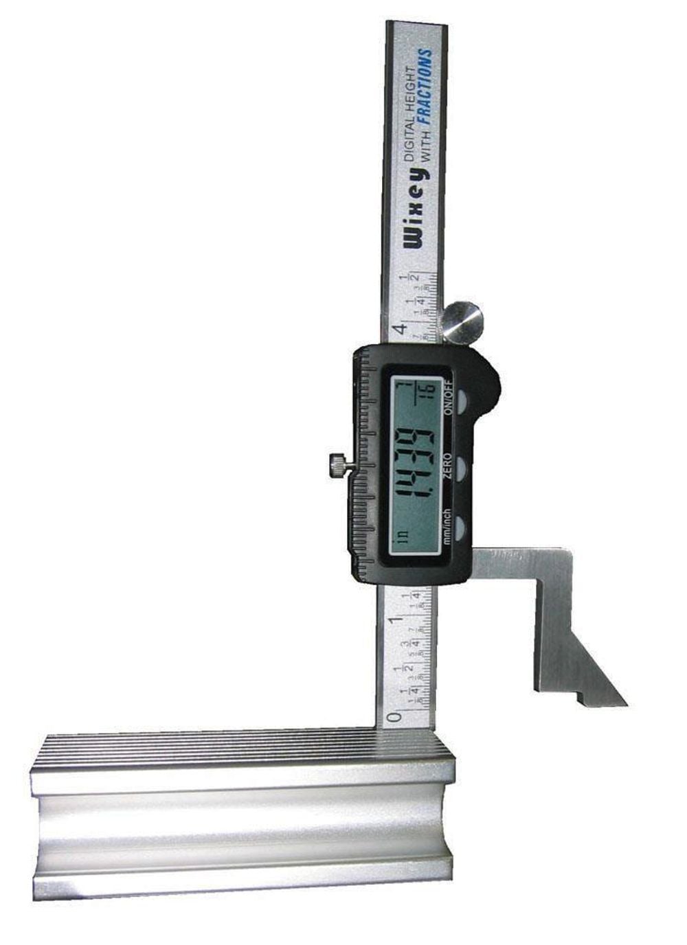 Wixey Digital Height Gauge with Fractions, large image number 1