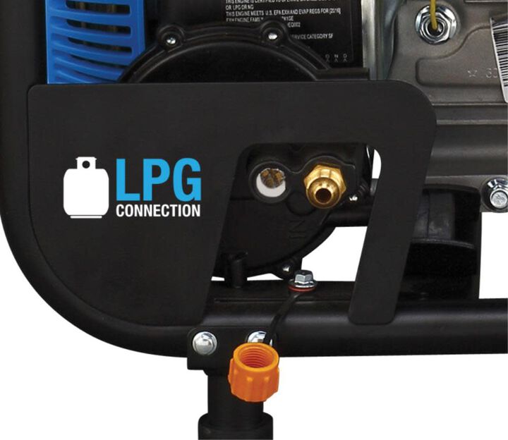 Pulsar Products 5,250 Watt Dual Fuel 50-State Portable Generator, large image number 1