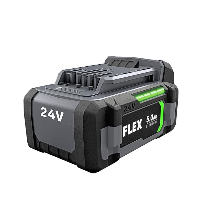FLEX 24V 5Ah Lithium Ion Power Tool Battery Pack with Fuel Indicator, large image number 2