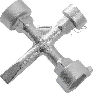 Reed Mfg Meter Box/Curb Box Key, Pentagon, 2 Large, 1 Standard MKH10820 (02380)