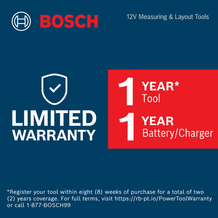 Bosch 12V Max Green-Beam Cross-Line Laser Kit, large image number 8