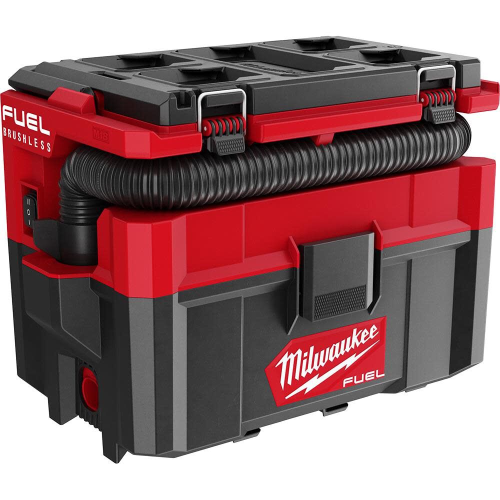 Milwaukee M18 FUEL PACKOUT Wet/Dry Vacuum 2.5 Gallon Reconditioned (Bare Tool), large image number 5