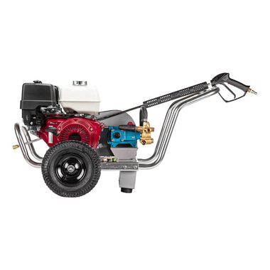 Simpson Aluminum Water Blaster 4200 PSI at 4.0 GPM HONDA GX390 with CAT Triplex Plunger Pump Cold Water Professional Belt Drive Gas Pressure Washer (49-State), large image number 5