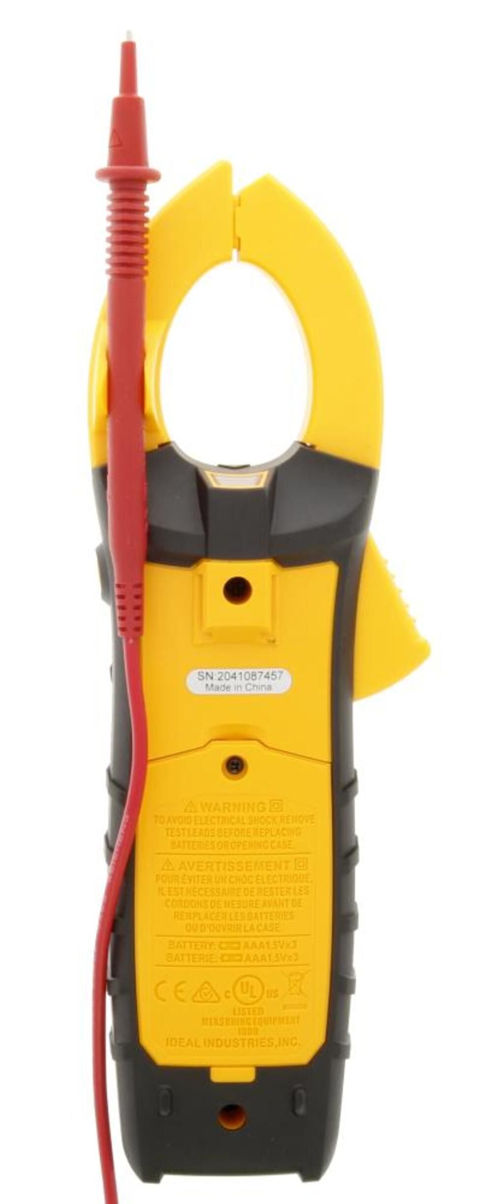 Ideal Industries 400A AC DC TRMS Clamp Meter, TightSight, with Flashlight, NCVT and Temp, large image number 12