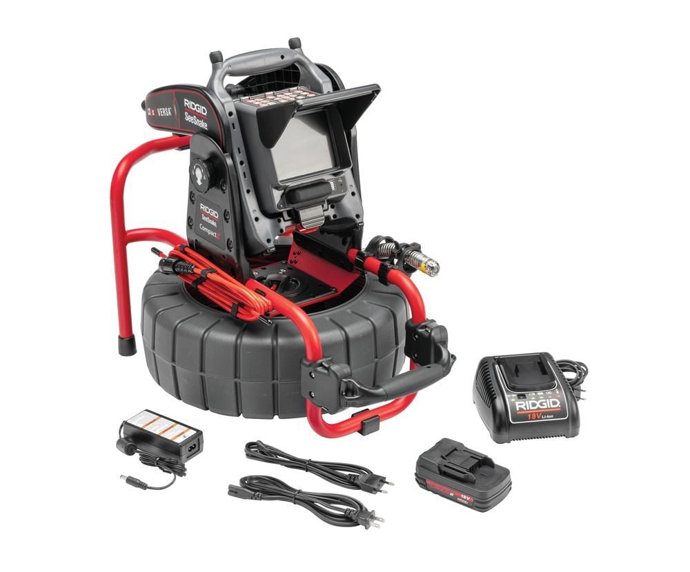 Ridgid SeeSnake Compact2 System with Monitor Battery & Charger, large image number 1