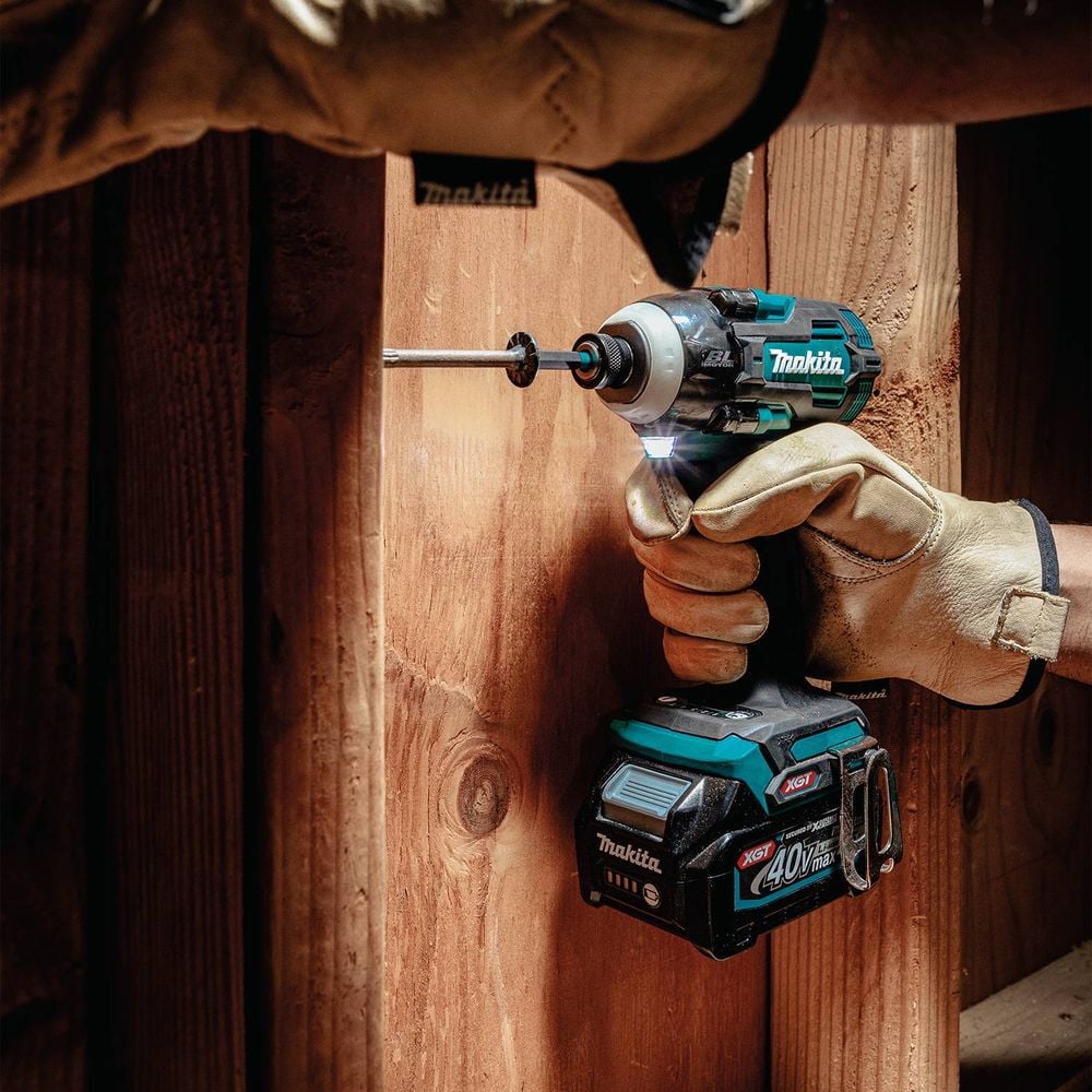 Makita 40V Max XGT Brushless Cordless 2-Piece 2.5Ah/4.0Ah Combo Kit, large image number 12