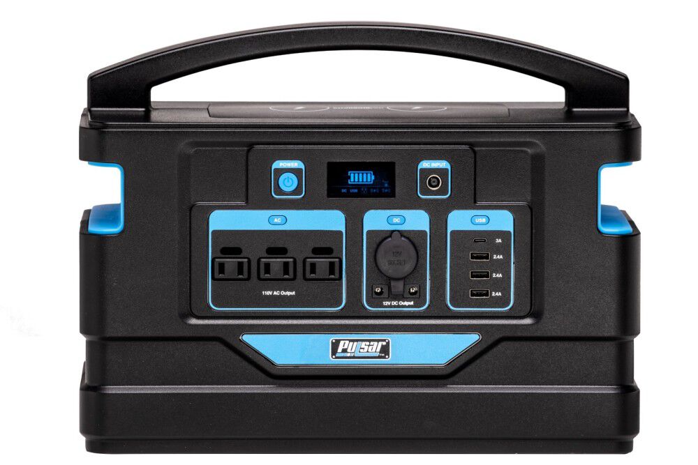 Pulsar Products 2,000 Watt Lithium-Ion Battery Solar Portable Power Station, large image number 1