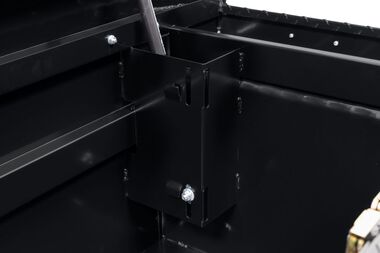 Weather Guard Saddle Box Aluminum Full Low Profile Gloss Black, large image number 6