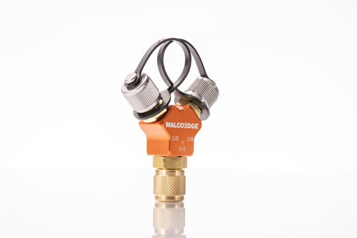 Malco Products Hi-Flow Y Branch 1/4 Inch x 3/8 Inch x 3/8 Inch, large image number 3
