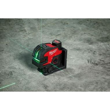 Milwaukee M12 Green Laser Cross Line & 4 Points (Bare Tool), large image number 4