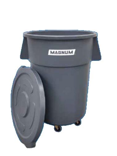 Magnum Tool Group Pro Series Dolly for 55 Gallon Plastic Trash Can Black, large image number 2