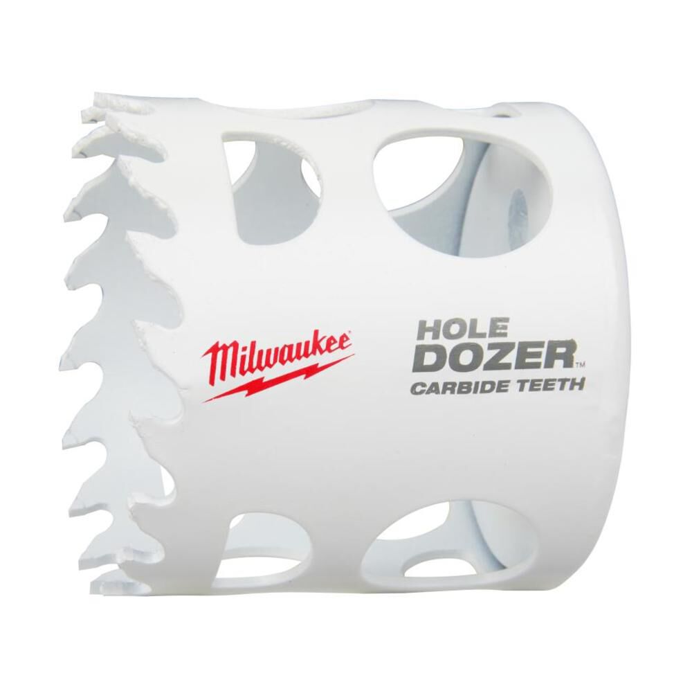 Milwaukee 2-1/4inch HOLE DOZER with Carbide Teeth Hole Saw – 49-56-0724