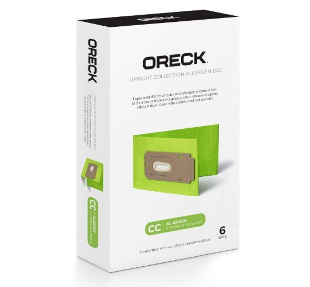 Oreck Type CC Select Filtration Bag - 6 pack - AK1CC6H