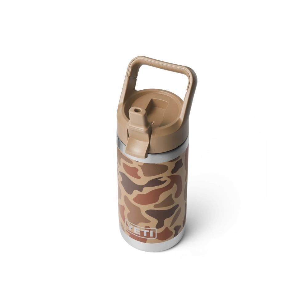 YETI Rambler Jr 12 Oz Kids Water Bottle with Straw Cap Wetlands Camo, large image number 5