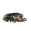 Malco Products 72 Inch Easy Seal HVAC Hose Set with 1/4 SAE x 1/4 SAE Fitting 3 Pieces, small image number 2