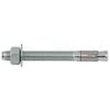 DEWALT Power-Stud+ SD2 5/8 x 6 Inch Carbon Steel with Stainless Steel Clip Concrete Wedge Anchor 25 Pieces, small image number 1