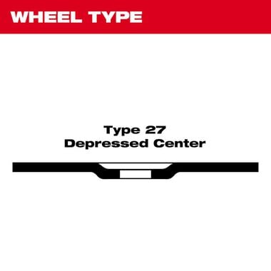 Milwaukee 4-1/2 in. x .045 in. x 7/8 in. Cut-Off Wheel (Type 27), large image number 3