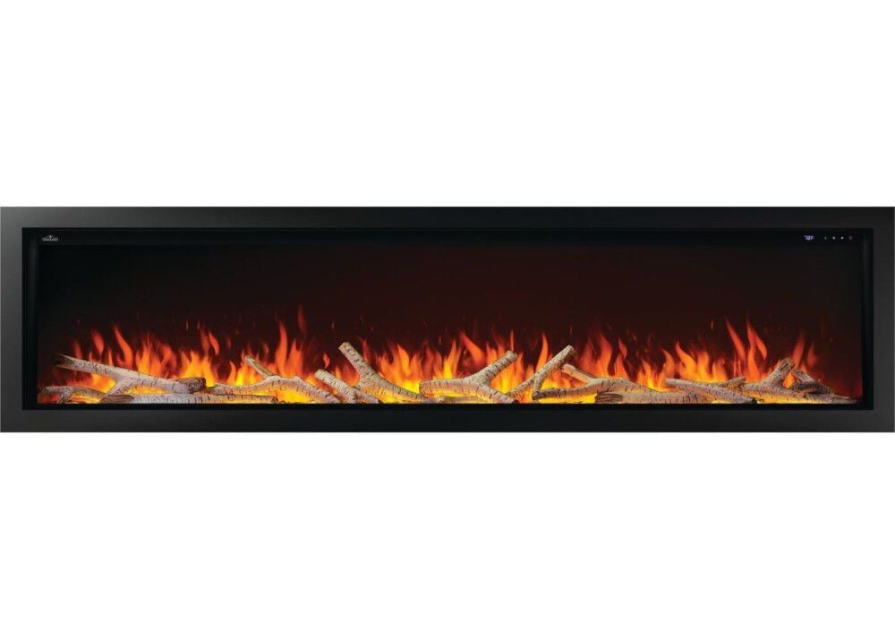 Napoleon Astound Electric 96 Inch Single-Sided Built-In Fireplace Black, large image number 6