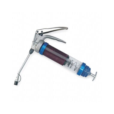 Lincoln Industrial 7500 Psi Heavy-Duty Pistol Grip Grease Gun with Clear Tube