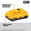 DEWALT 20V MAX 20V 4Ah Lithium Ion Power Tool Battery Pack with Fuel Indicator (2 Pack), small image number 3