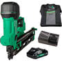 Metabo HPT 18V MultiVolt Cordless 21 3-1/2" Plastic Strip Framing Nailer (1x4.0Ah)