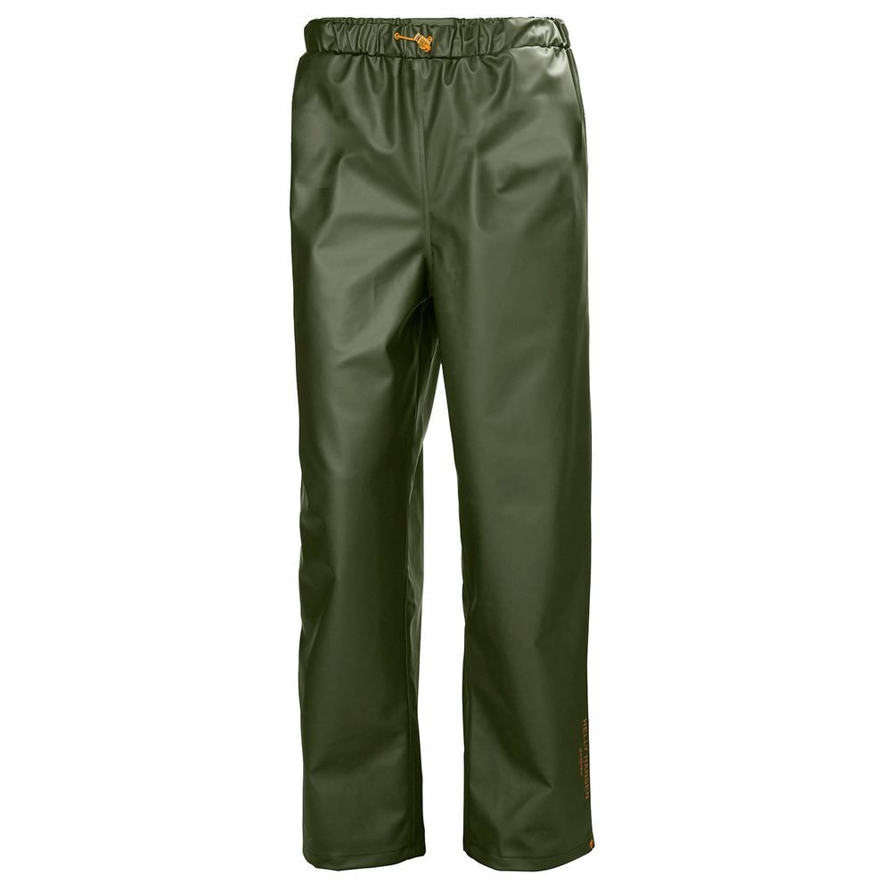 Helly Hansen PU Gale Waterproof Rain Pant Army Green Size 2XL - 70485-480-2XL