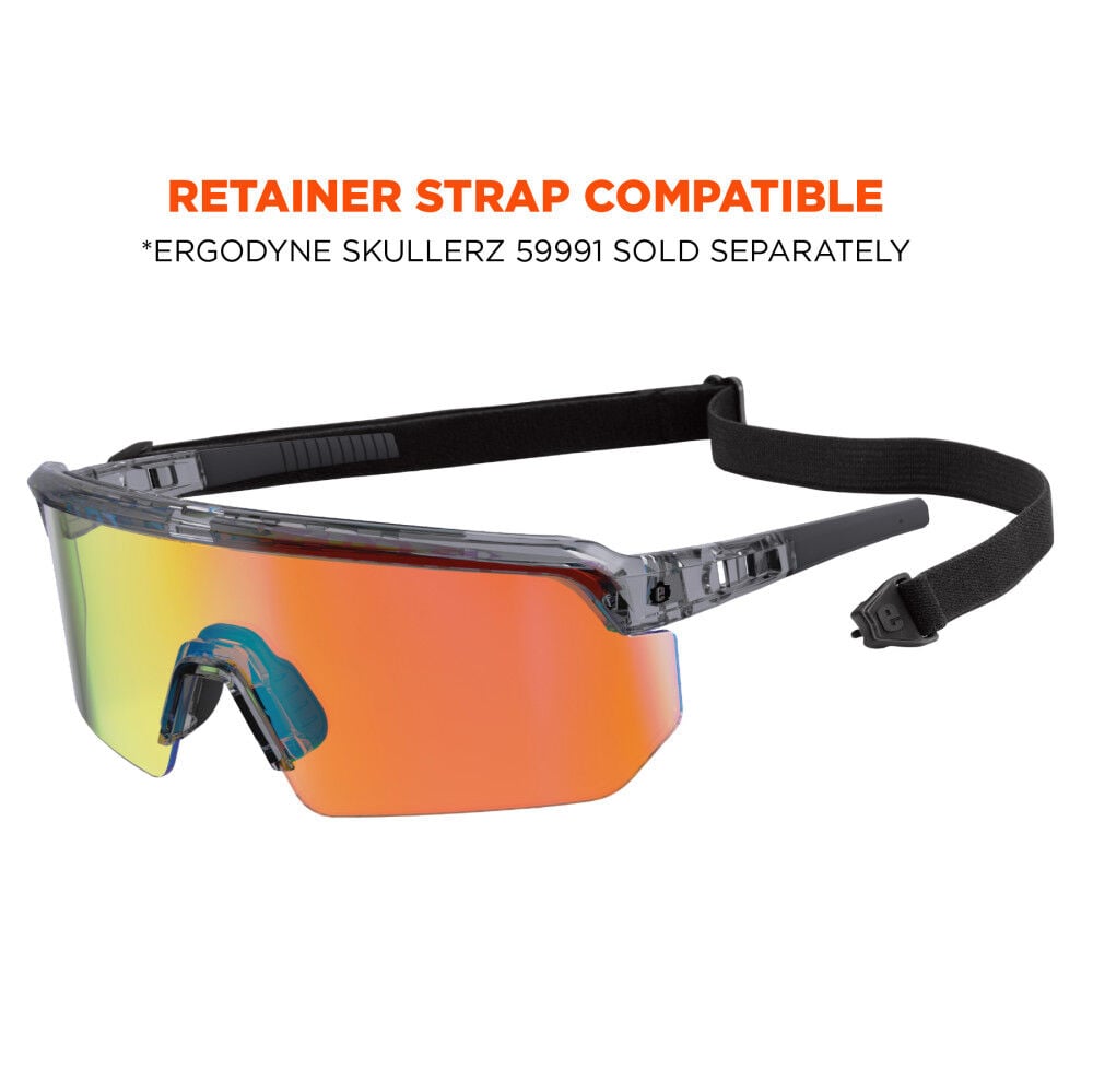 Ergodyne Skullerz AEGIR Polarized Mirrored Safety Glasses, large image number 6