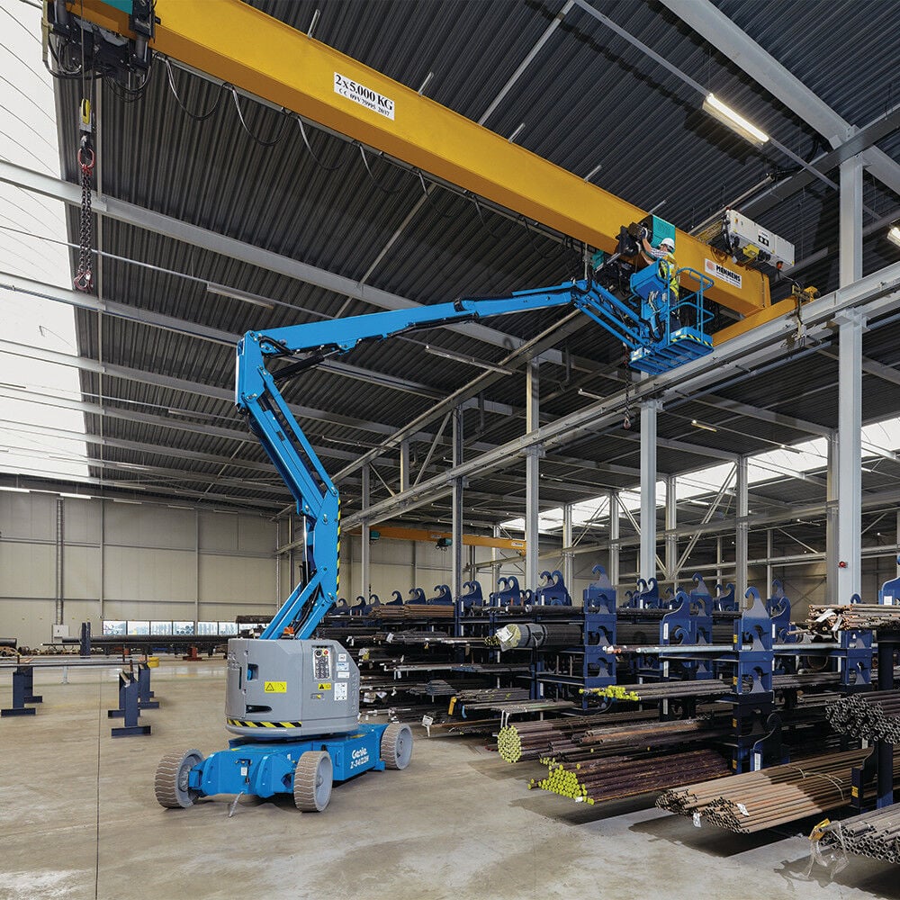 Genie 34 Ft. Electric Articulating Boom Lift with Jib, large image number 3