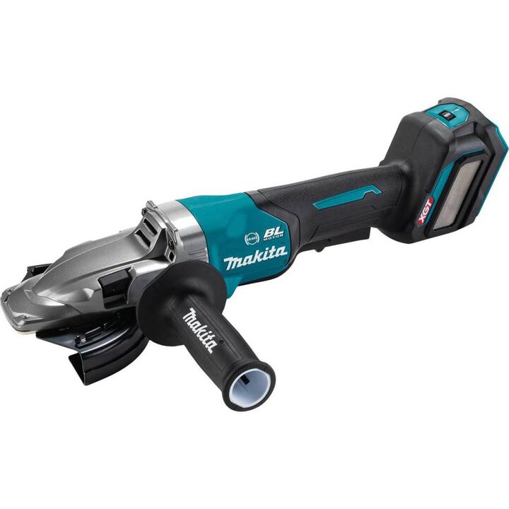 Makita 40V max XGT Brushless Cordless 5 Inch Paddle Switch Flathead Grinder Variable Speed with Electric Brake (Bare Tool)