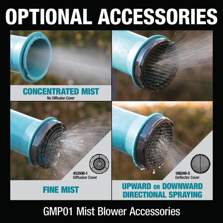 Makita 40V max XGT Brushless 4 Gallon Backpack Mist Blower 8Ah Kit, large image number 17