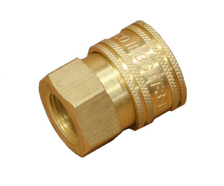 Aaladin Cleaning Systems Quick Coupler 3/8in FNPT, large image number 1