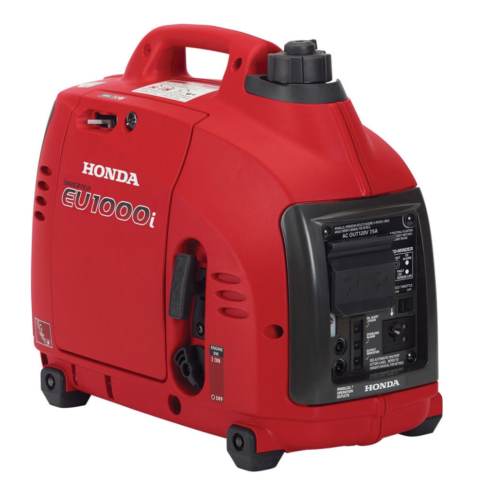 Honda 1, 000 Watt Gas Powered Portable Inverter Generator with CO-Minder – EU1000IG