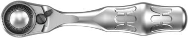 Wera Tools 8008 A Zyklop Mini 3 Ratchet with 1/4in Drive