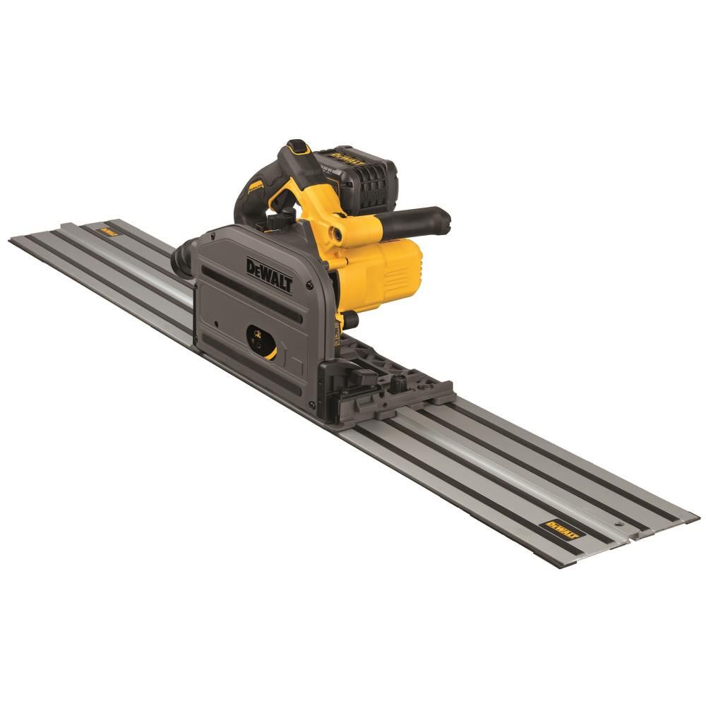 DEWALT 60V MAX 6-1/2in (165mm) Cordless TrackSaw Kit with 59 In. Track, large image number 2