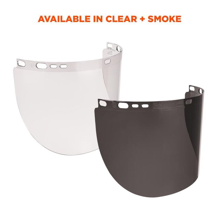 Ergodyne Clear Face Shield Replacement for Full Brim, large image number 5