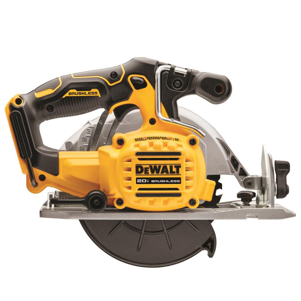DEWALT 20V MAX 6-1/2 in. Brushless Cordless Circular Saw (Bare Tool), large image number 4