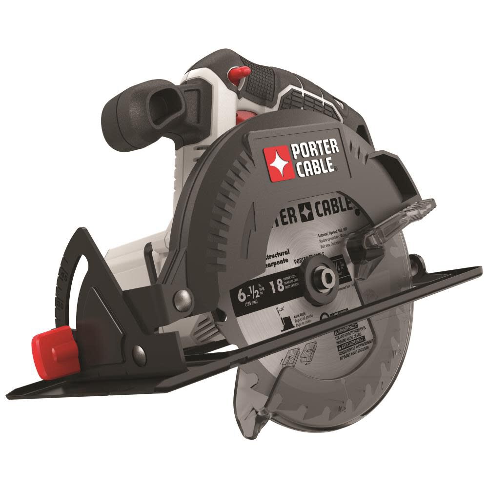 Porter Cable 20 volt 6 1 2 in Cordless Circular Saw Bare Tool PCC660B Acme Tools