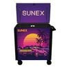 Sunex 39 Inch 6 Drawer Premium Service Cart 80s RETRO Design, small image number 1