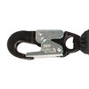 Safewaze Arc Flash 6 Ft. Energy Absorbing Lanyard: Aramid, Dual Leg, Alu Rebar Hooks, small image number 2
